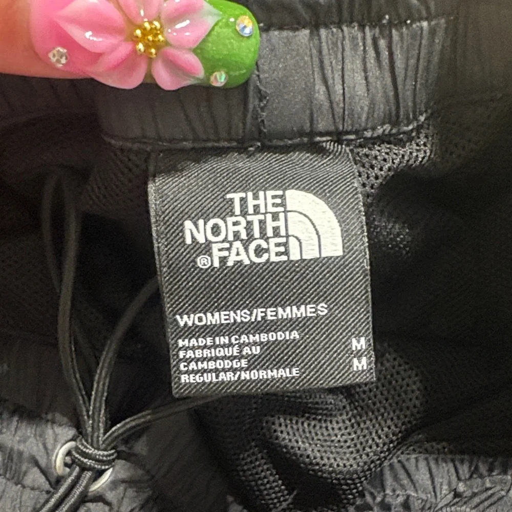 The North Face Floral Print Track Pants with Black Side Panels - Picture 5 of 10
